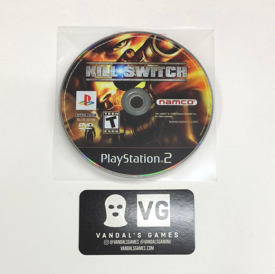 Ps2 - Kill Switch Sony PlayStation 2 Disc Only #111