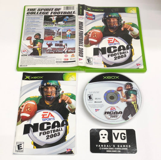 Xbox - NCAA Football 2003 Microsoft Xbox Complete #111