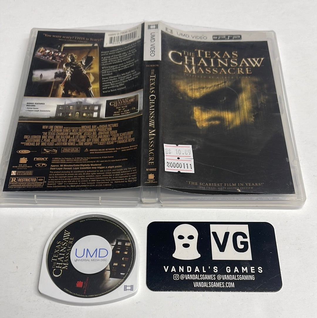 Psp Video - The Texas Chainsaw Massacre Sony PlayStation UMD W/ Case #111