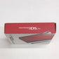 Ds - Console Box W/ Inserts Only Crimson Red Black Nintendo Ds Lite #2447