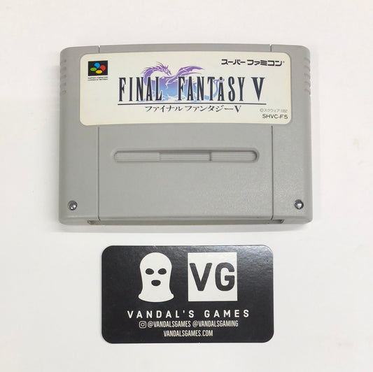 Super Famicom - Final Fantasy V Japan Super Nintendo Cart Only #2338