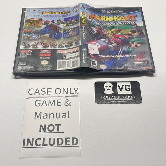Gamecube - Mario Kart Double Dash CASE ONLY NO GAME #2750