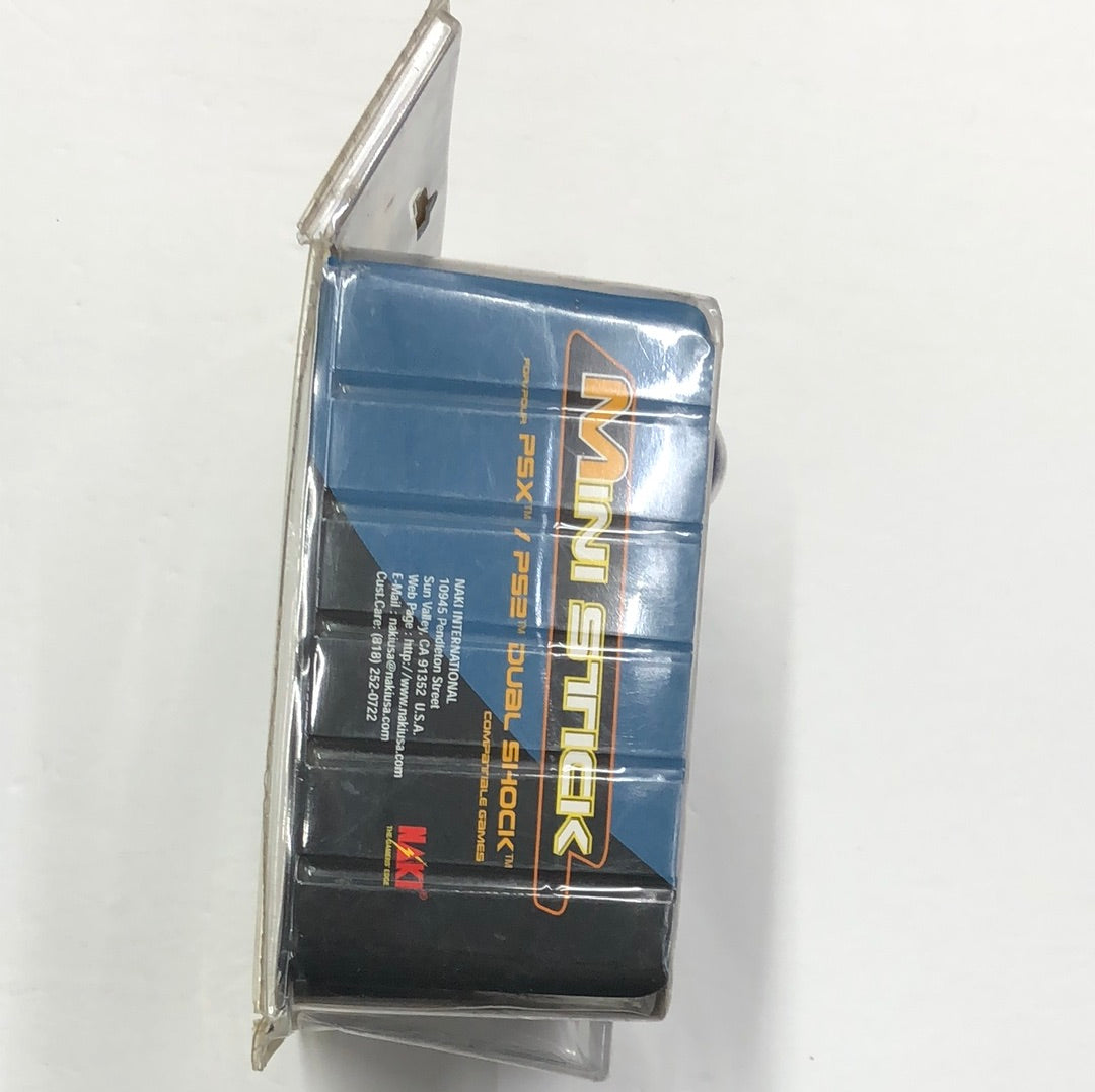 Ps2 - Naki Mini Stick Joystick PlayStation 1 2 Ps1 PsX Dual Shock Brand New #2240