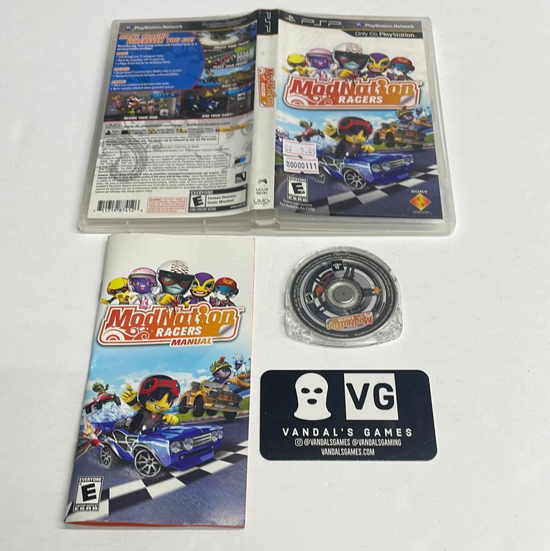 Psp - Modnation Racers Sony PlayStation Portable Complete #111