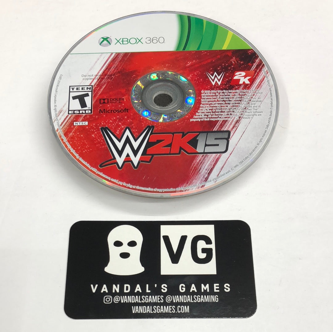 Xbox 360 - WWE 2K15 Microsoft Xbox 360 Disc Only #111