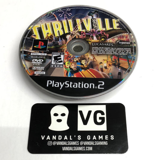Ps2 - Thrillville Sony PlayStation 2 Disc Only #111