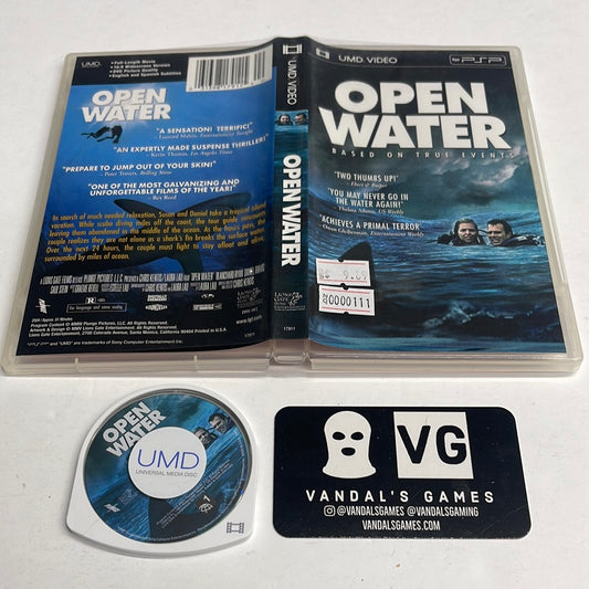 Psp Video - Open Water Sony PlayStation Portable UMD W/ Case #111