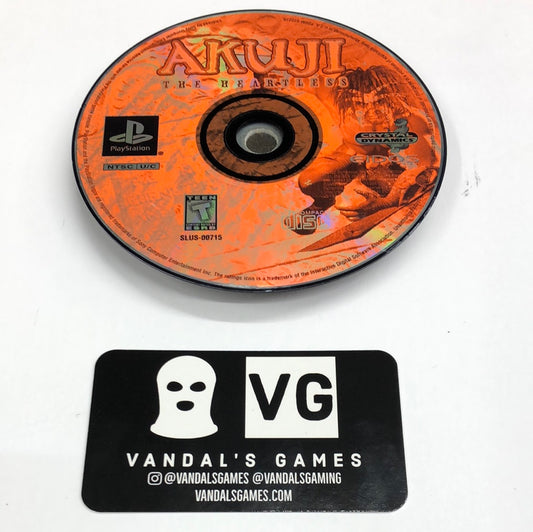 Ps1 - Akuji the Heartless Sony PlayStation 1 Disc Only #111