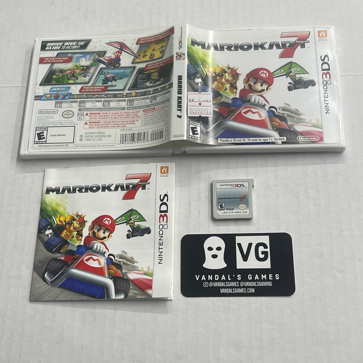 3ds - Mario Kart 7 Nintendo 3ds Complete #111