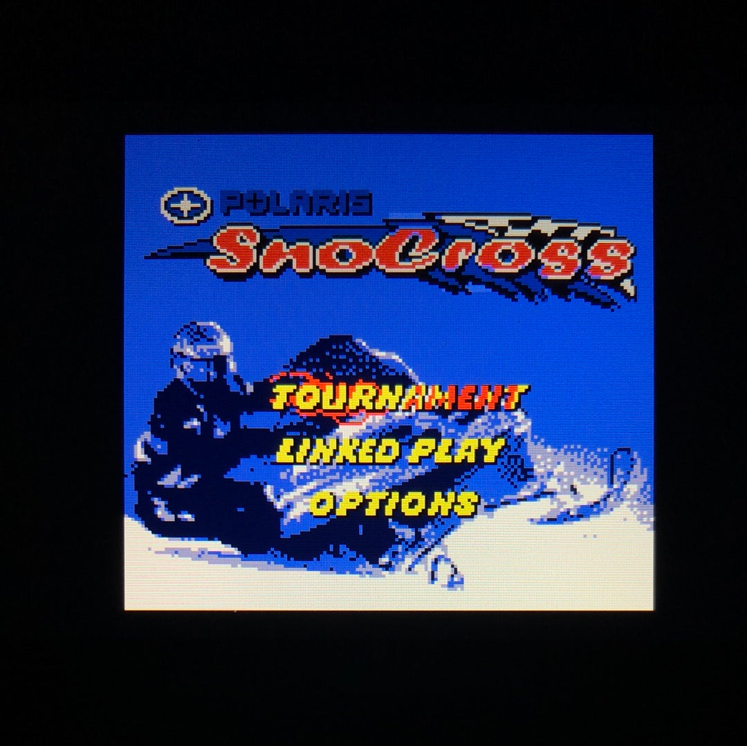 GBC - Polaris SnoCross W/ Cover Nintendo Gameboy Color #2350