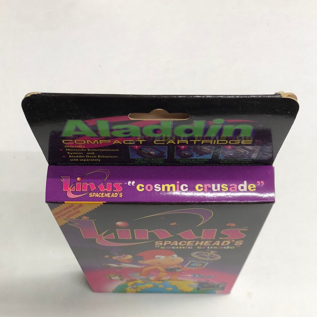 Nes - Aladdin Linus Spacehead's Cosmic Crusade Nintendo Brand New #2608