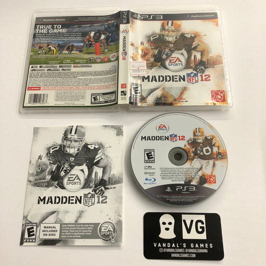 Ps3 - Madden NFL 12 Sony PlayStation 3 Complete #111