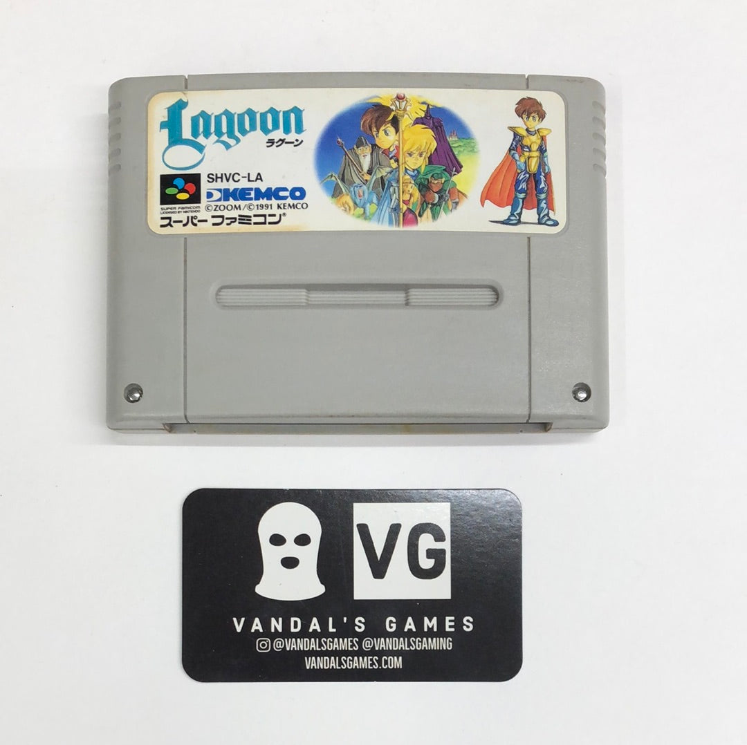 Super Famicom - Lagoon Japan Super Nintendo Cart Only #2338