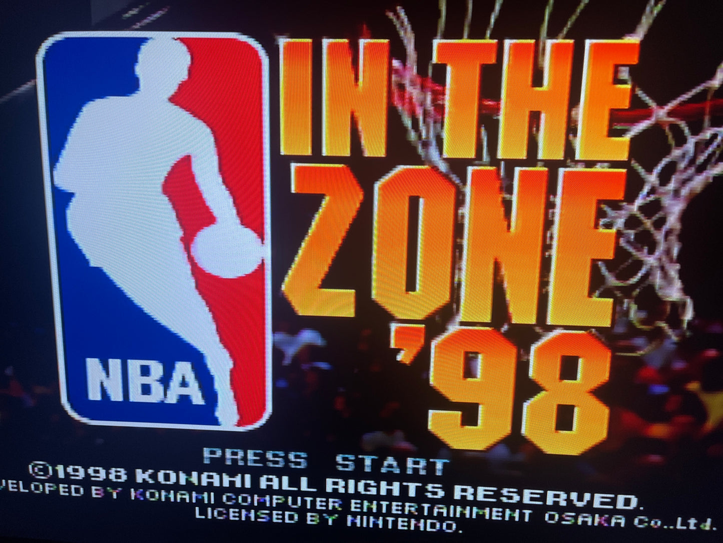 N64 - NBA In the Zone 98 Nintendo 64 Cart Only #2863