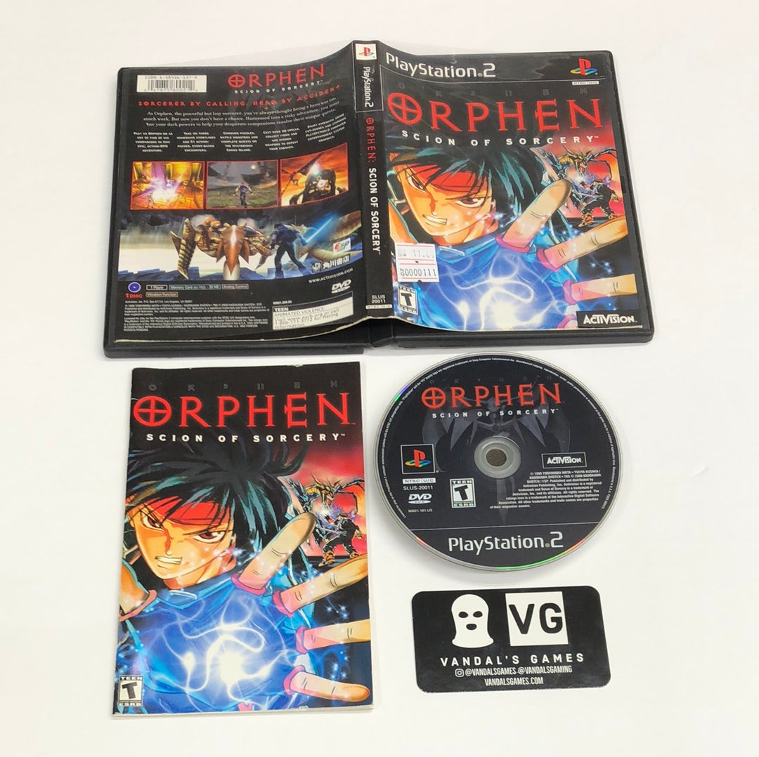 Ps2 - Orphen Scion of Sorcery Sony PlayStation 2 Complete #111