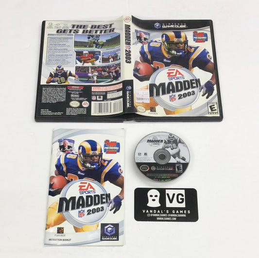 Gamecube - Madden NFL 2003 Nintendo Gamecube Complete #111