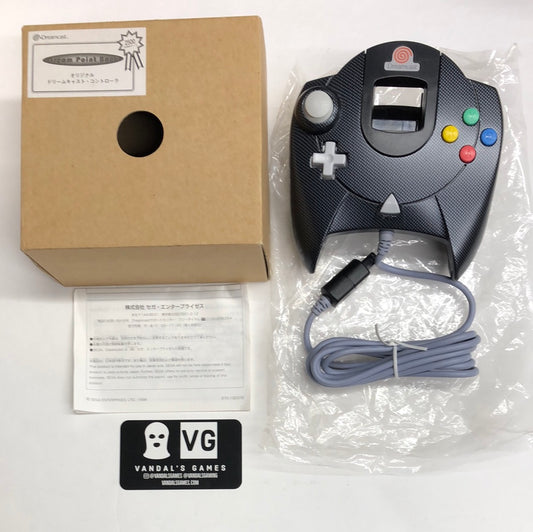Dreamcast - Dream Point Bank Controller Carbon Fiber HKT-7700 Sega New #2485
