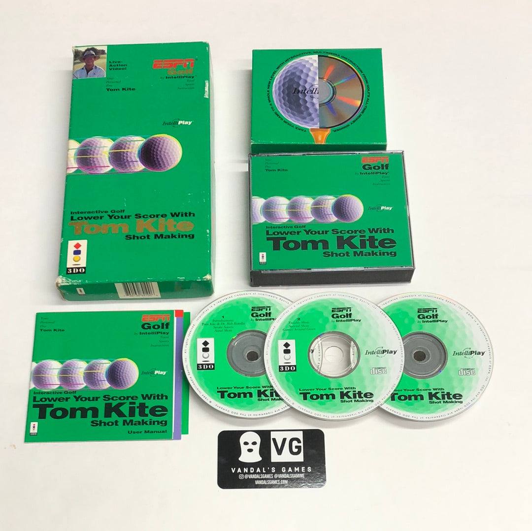 3do - Tom Kite Shot Making Panasonic Real 3do Longbox Complete #2508