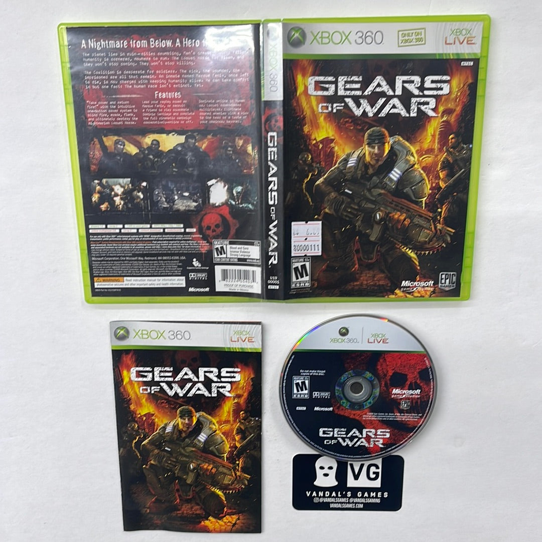 Xbox 360 - Gears of War Microsoft Xbox 360 Complete #111