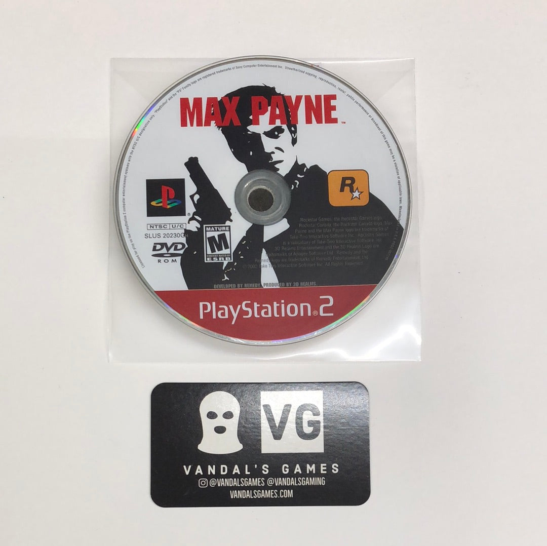 Ps2 - Max Payne Greatest Hits Sony PlayStation 2 Disc Only #111