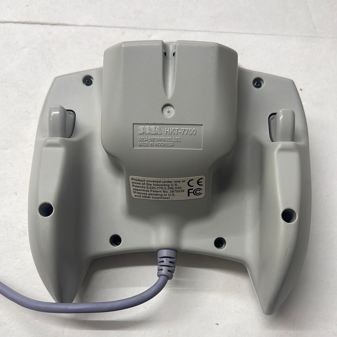Dreamcast - Pal Controller W/ Blue Swirl Sega Dreamcast Tested #2806