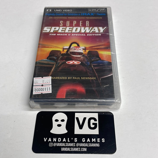 Psp Video - Super Speedway Sony PlayStation Portable UMD New #111