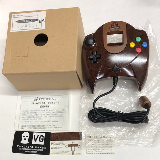 Dreamcast - Dream Point Bank Controller Wood Grain HKT-7700 Sega New #2483