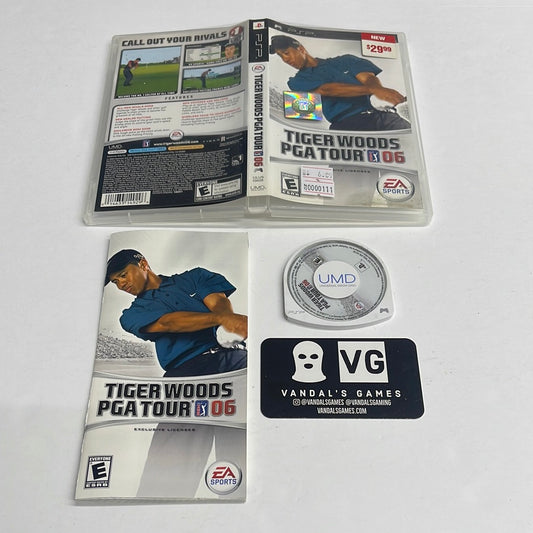 Psp - Tiger Woods PGA Tour 06 Sony PlayStation Portable Complete #111