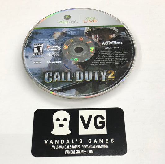 Xbox 360 - Call of Duty 2 Microsoft Xbox 360 Disc Only #111