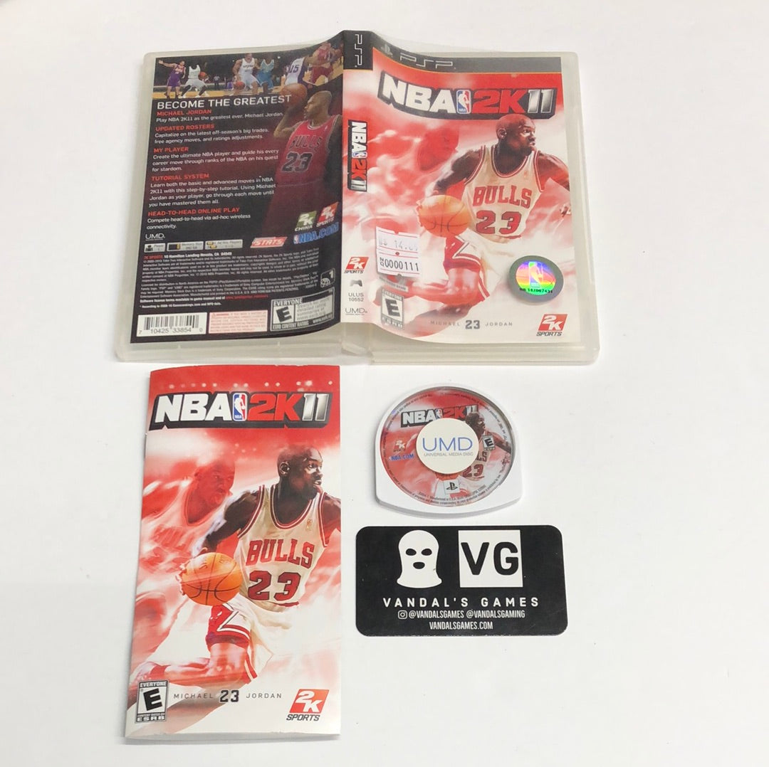 Psp - NBA 2k11 Sony PlayStation Portable Complete #111