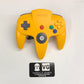 N64 - Controller Yellow OEM Nintendo 64 New Replacement Stick #111