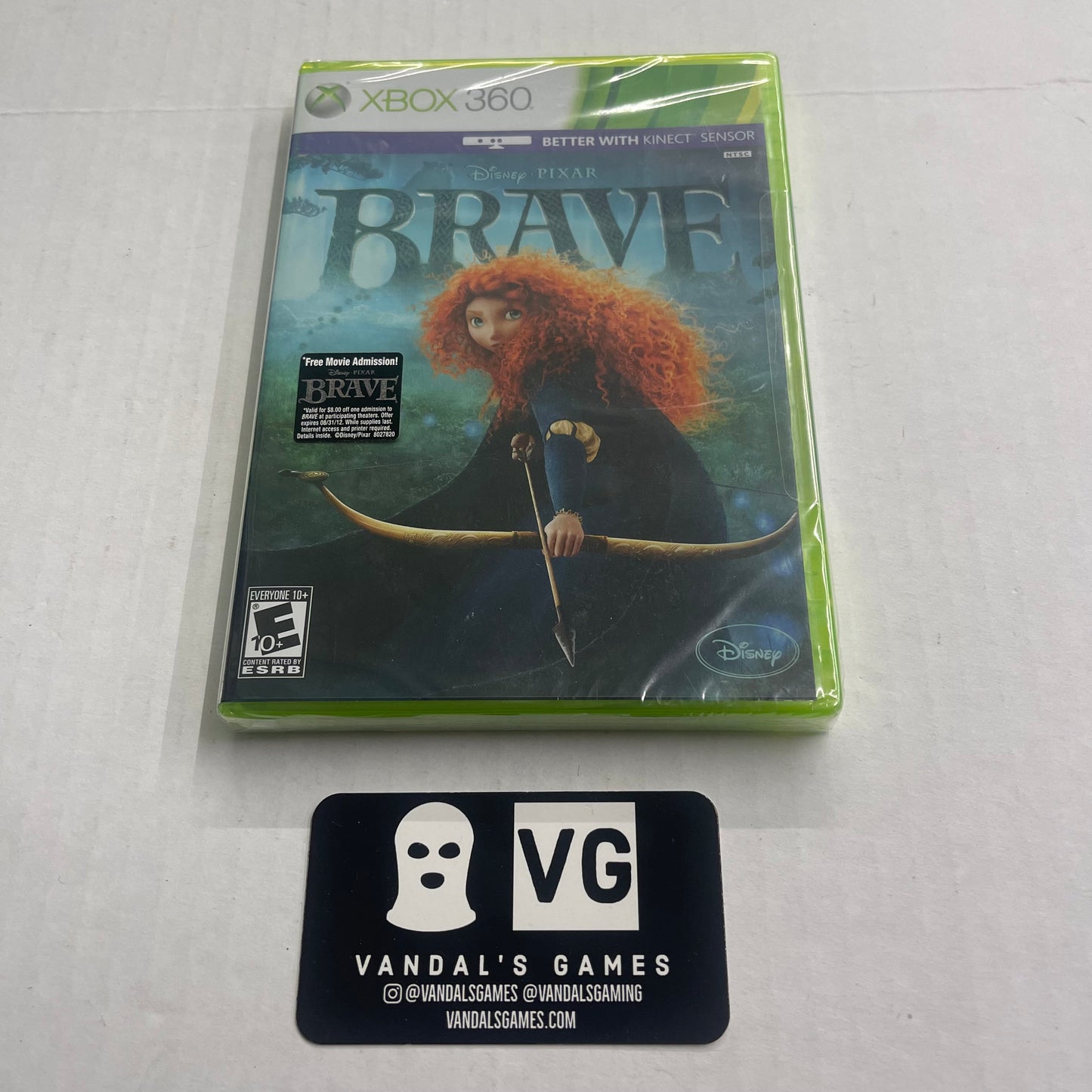 Xbox 360 - Disney Pixar Brave Microsoft Xbox 360 Brand New #2893