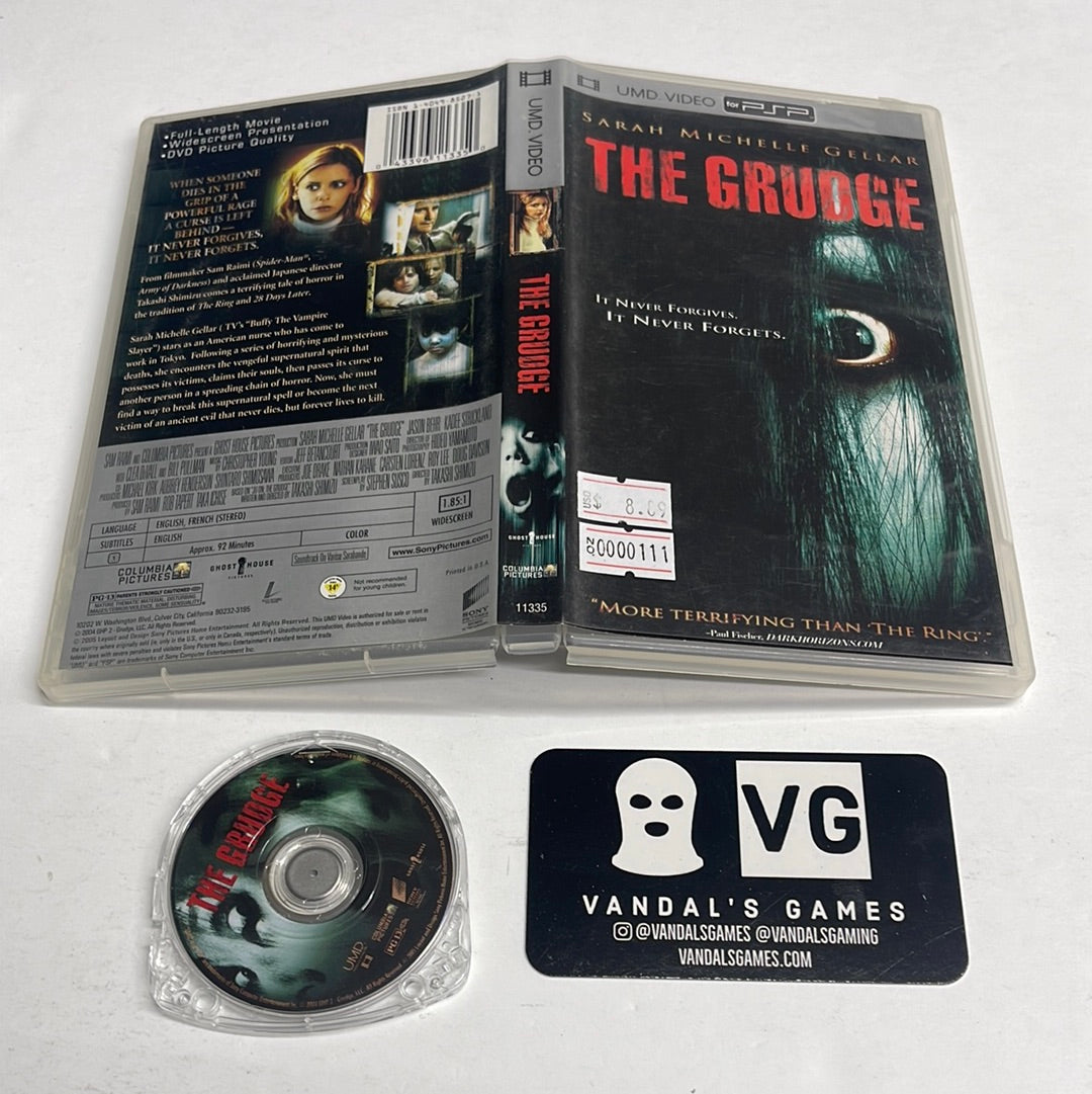 Psp Video - The Grudge Sony PlayStation Portable UMD W/ Case #111