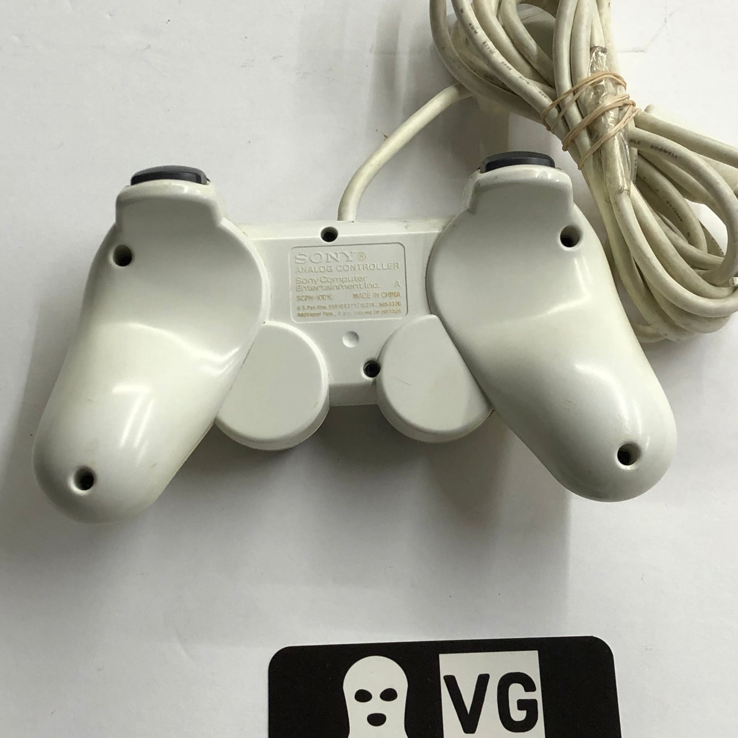 Ps2 - Controller OEM Dualshock Ceramic White Sony PlayStation 2 Tested READ #2892