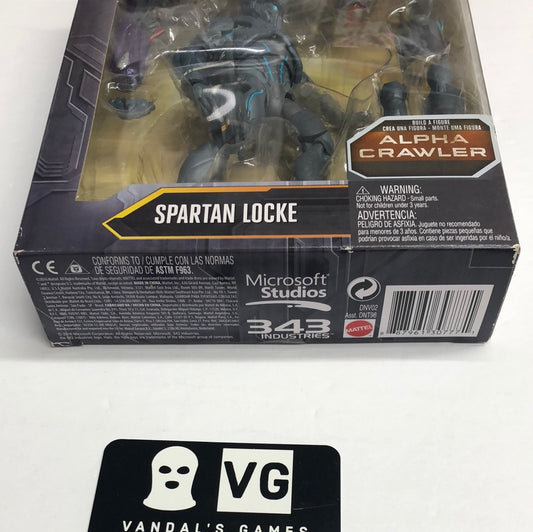 Halo - Spartan Locke Variant Build-A-Figure Alpha Crawler Brand New