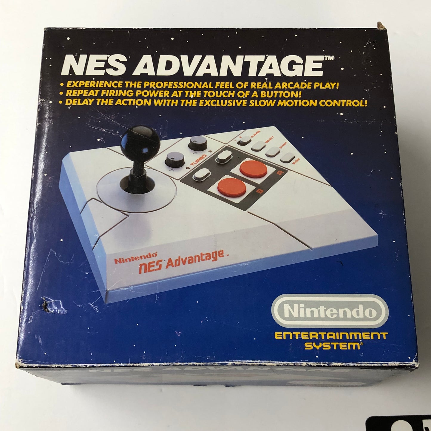 Nes - Advantage Controller OEM Nintendo Almost Complete In Box Tested #2889