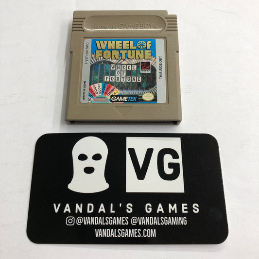 GB - Wheel of Fortune Nintendo Gameboy Cart Only #2883