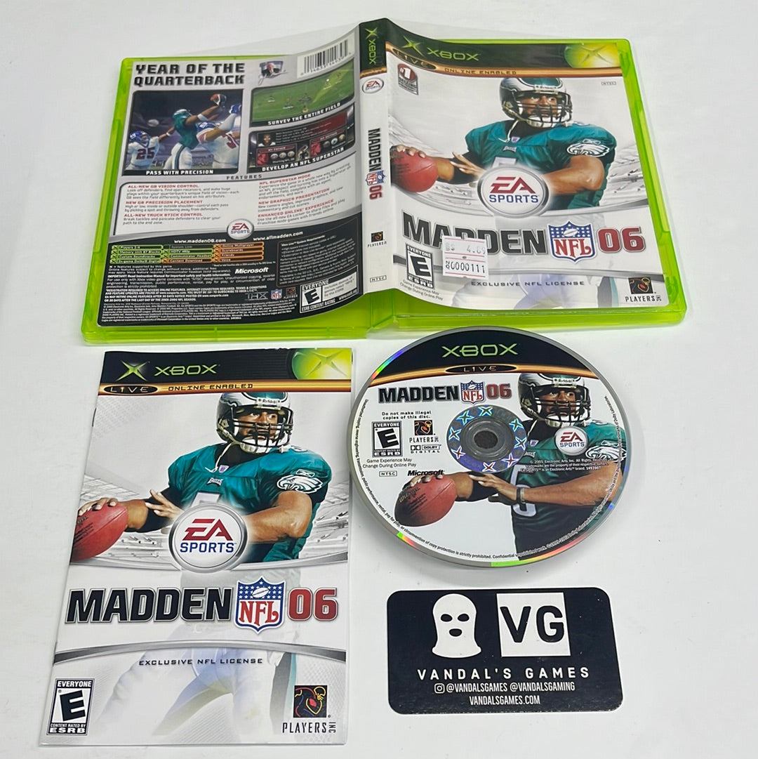 Xbox - Madden NFL 06 Microsoft Xbox Complete #111