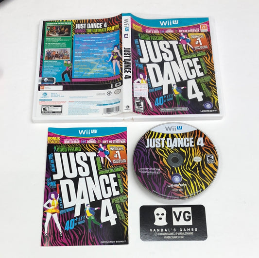 Wii U - Just Dance 4 Nintendo Wii U Complete #111