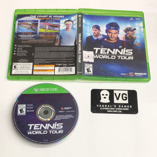 Xbox One - Tennis World Tour Microsoft Xbox One W/ Case #111