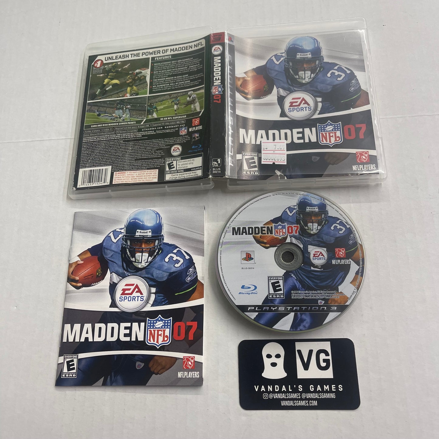 Ps3 - Madden NFL 07 Sony PlayStation 3 Complete #2893