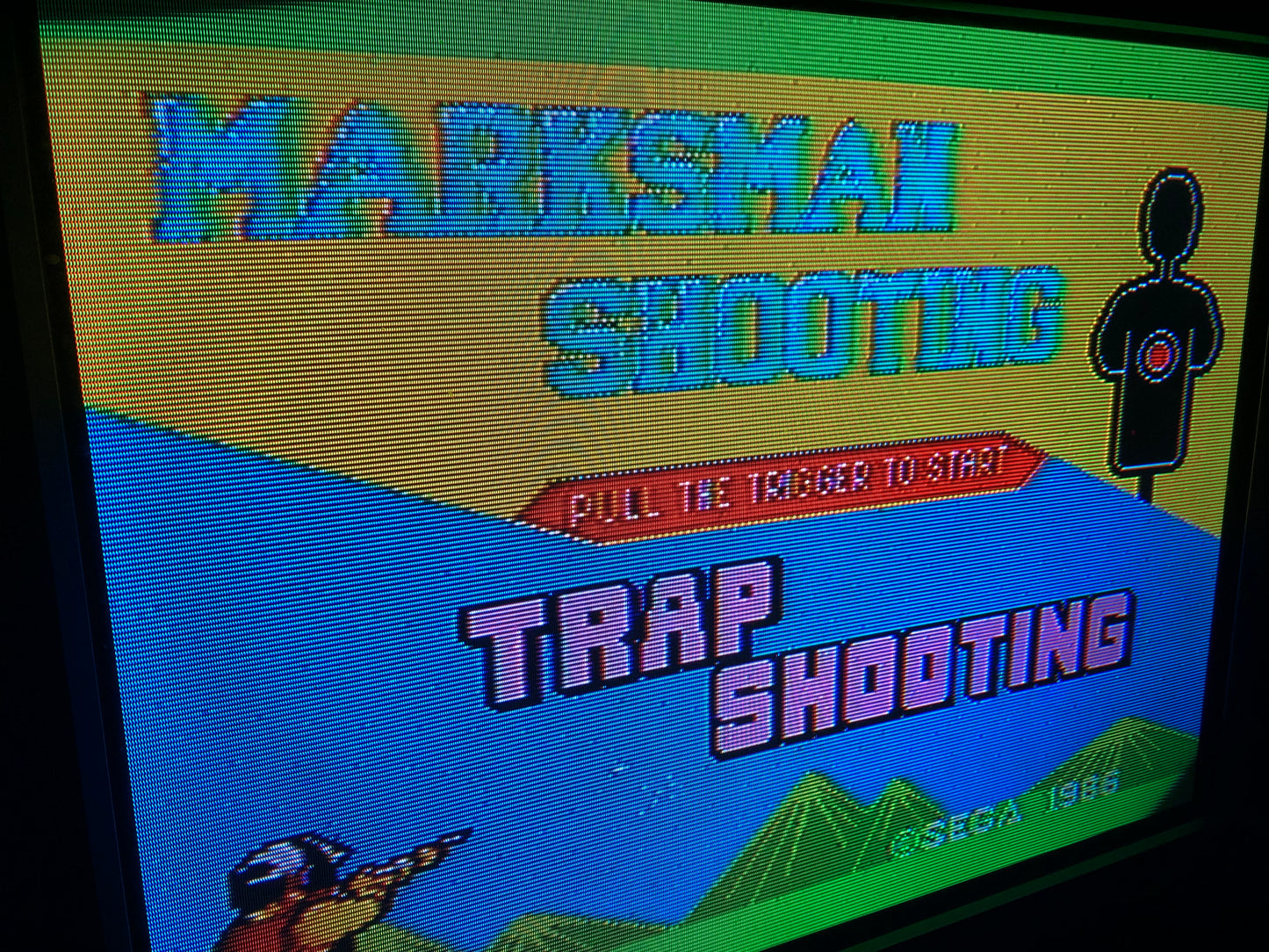 SMS - Marksman Shooting / Trap Shooting Sega Master System Cart Only #2869