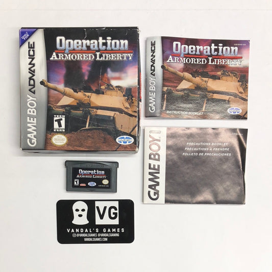 GBA - Operation Armored Liberty Nintendo Gameboy Advance Complete #2697