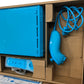 Wii - Console Blue Nintendo Wii Complete in Box W/ Game Tested #2879