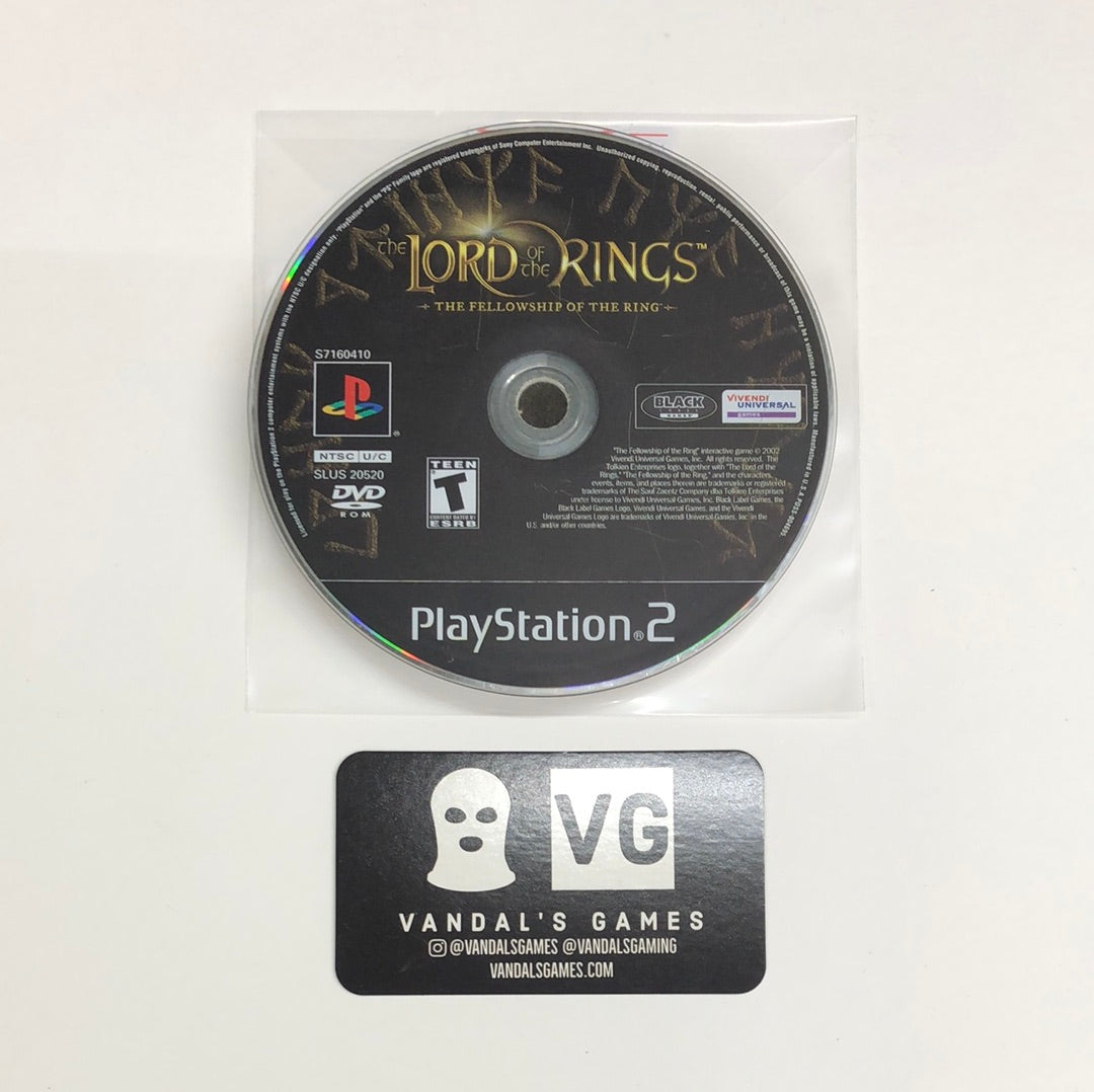 Ps2 - The Lord of the Rings the Fellowship of the Ring Sony PlayStation 2 Disc #111