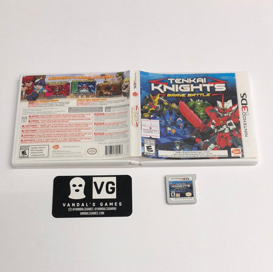 3ds - Tenkai Knights Brave Battle Nintendo 3ds W/ Case #111