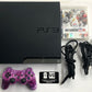 Ps3 - Slim Console 160gb W/ Game Sony PlayStation 3 Complete Tested #2890