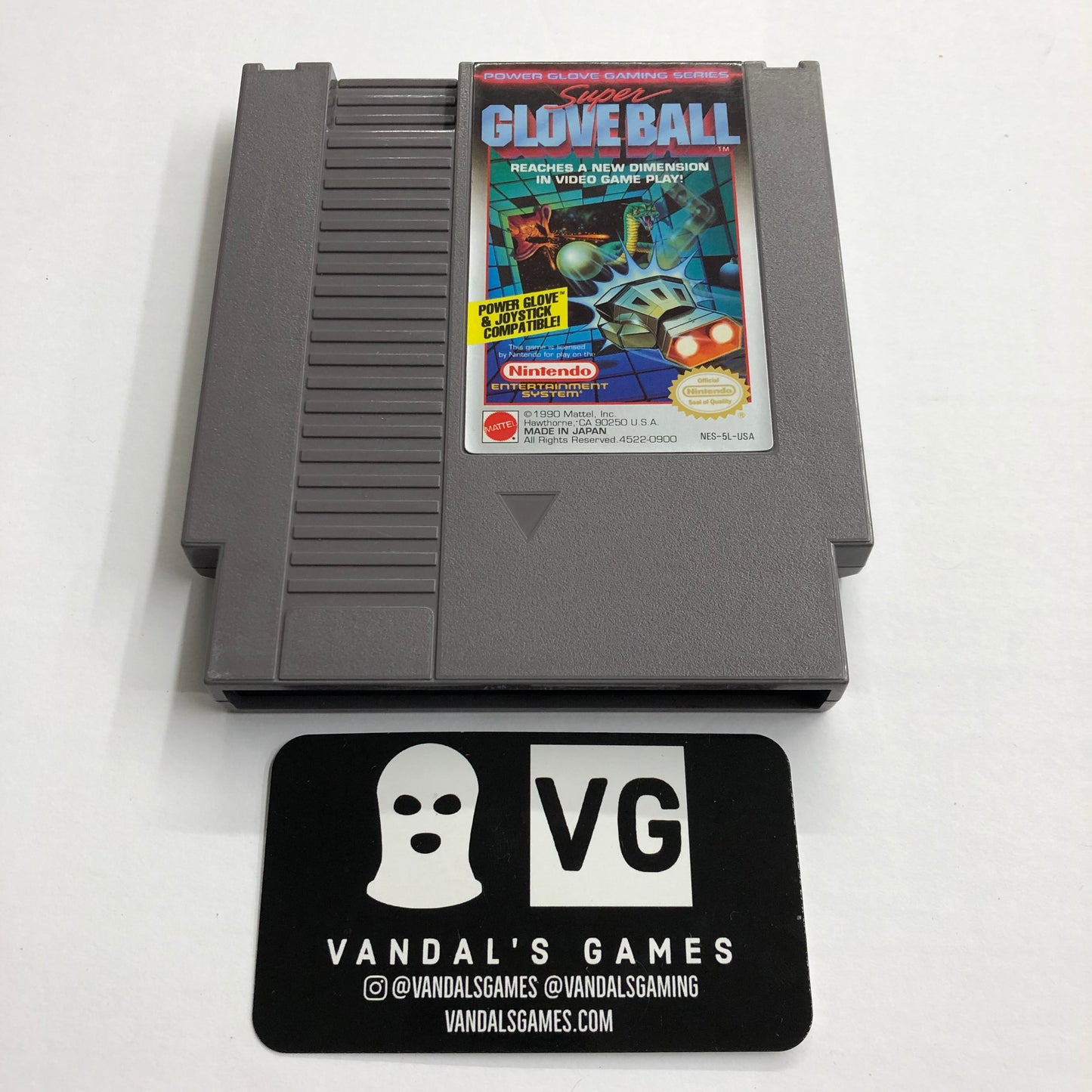 Nes - Super Glove Ball Nintendo Nes Cart Only #2885