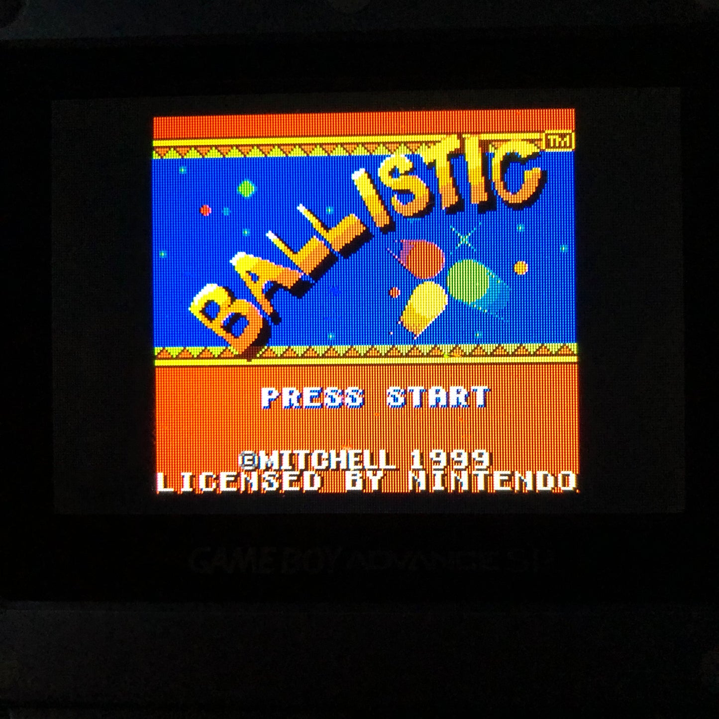 GBC - Ballistic Nintendo Gameboy Color Cart Only #2882