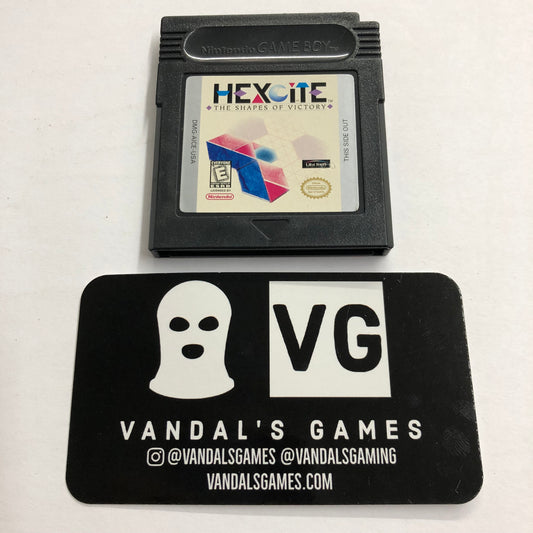 GBC - Hexcite the Shape of Victory Nintendo Gameboy Color Cart Only #2882